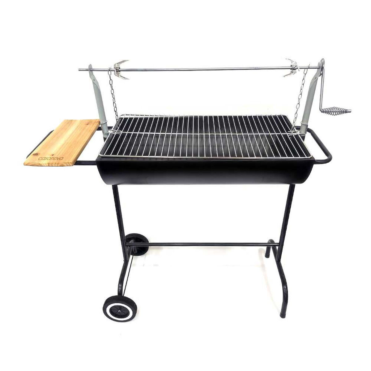 Parrilla a Carbón Medio Tambor Casanova Mediana