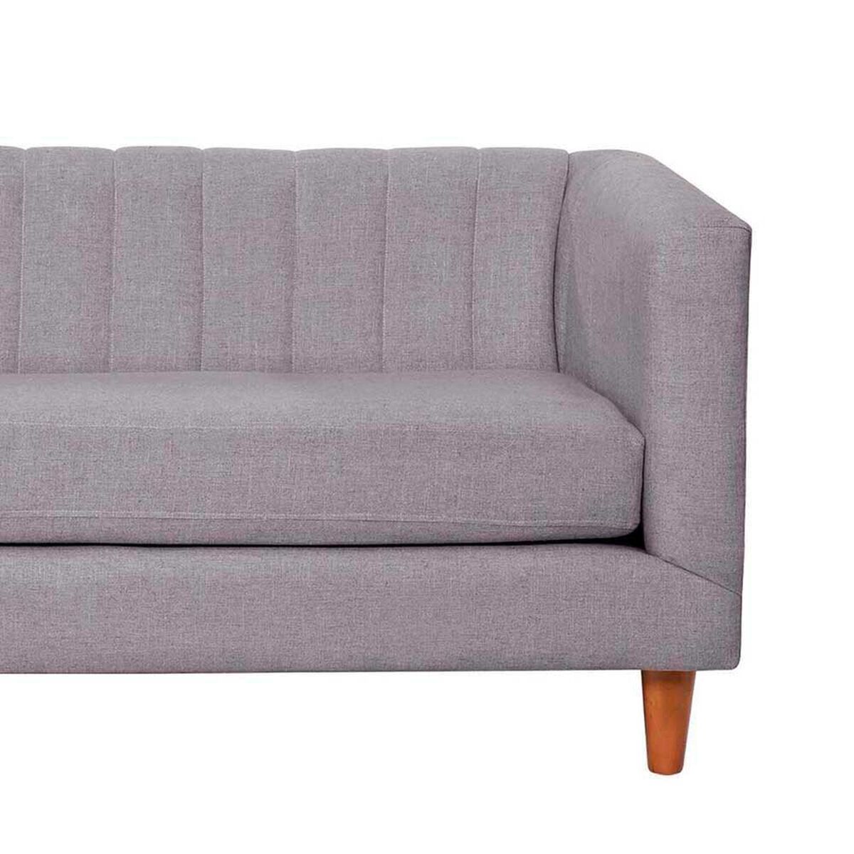 Sof&aacute; Latam Home Brescia 3 Cuerpos Gris Claro