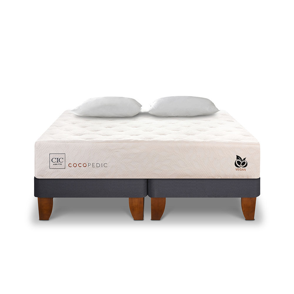 Cama Europea CIC Base Dividida King Cocopedic