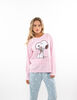 Pijama Polar Mujer Snoopy