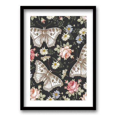 Imagen 1 del producto Cuadro Decorativo Retela Mariposas 40 x 30 cm