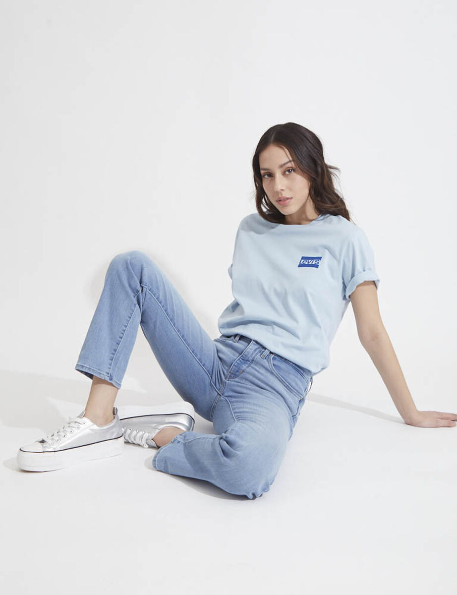 Jeans Tiro Alto Mujer Levis