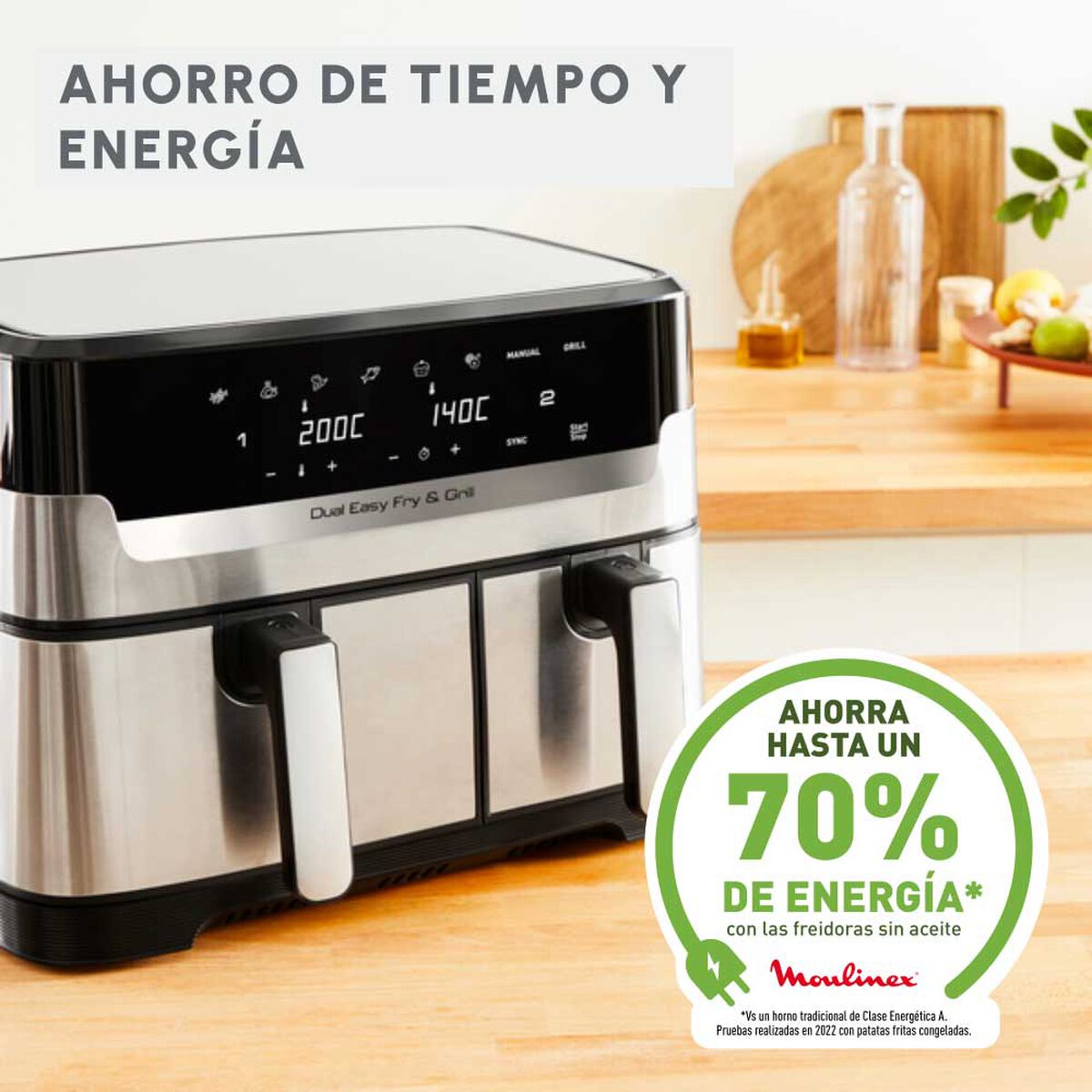 Freidora de Aire Moulinex Ez905D20 8,3 lts.