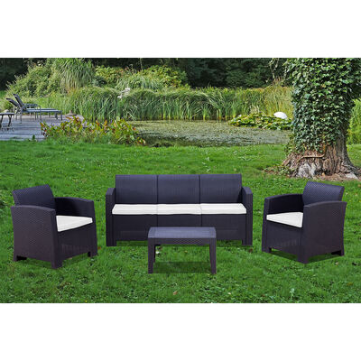 Imagen 2 del producto Juego de Living para Terraza Northwest Milano Sofá 3 Cuerpos + Dos Sillones 1 Cuerpo