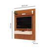 Panel TV Altavision Pratic 183 Café y Blanco