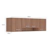Mueble de Cocina Aereo Vekkahome Nido Café