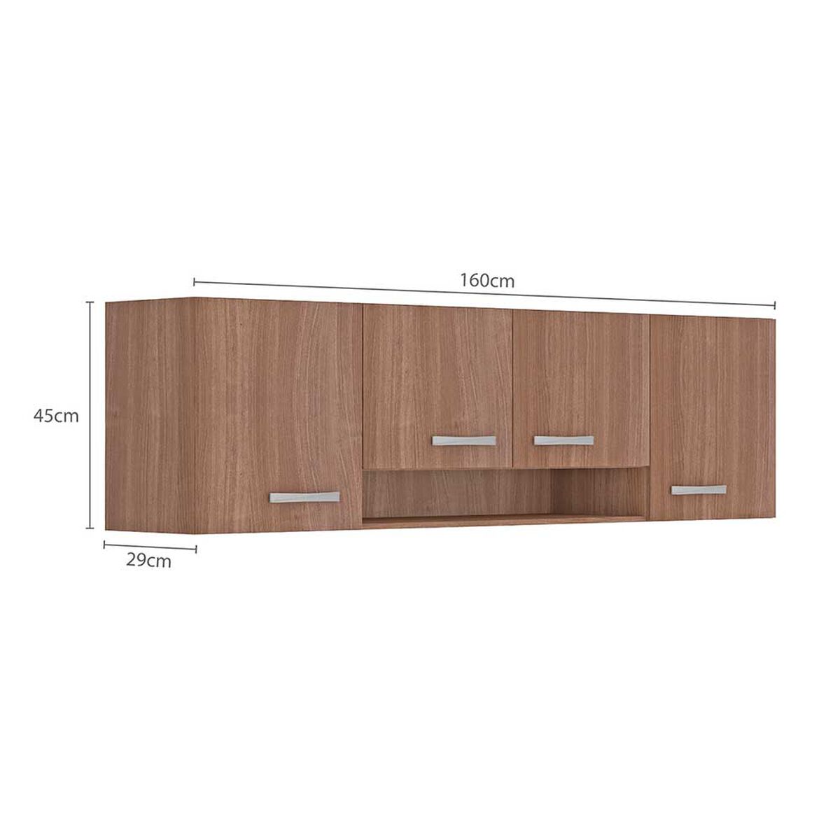 Mueble de Cocina Aereo Vekkahome Nido Café