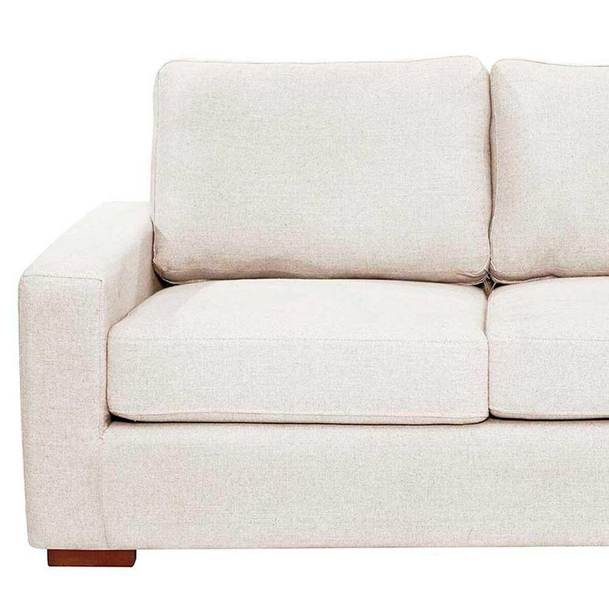Sof&aacute; Seccional Latam Home Livorno 3 Cuerpos Blanco