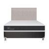 Box Spring CIC 2 Plazas New Ortopedic + Respaldo Tigris