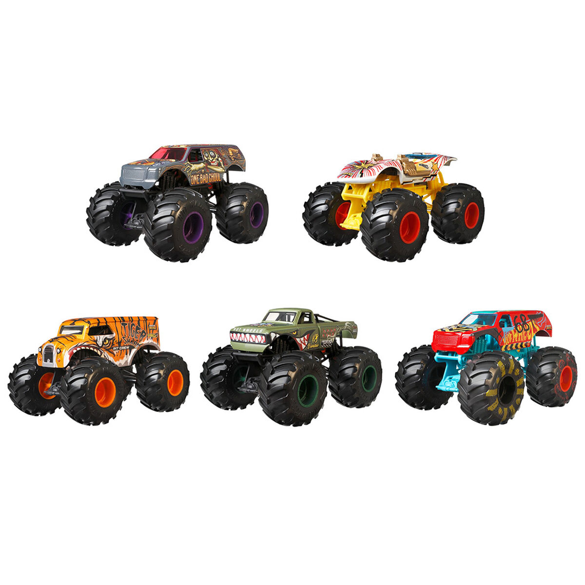 Monster Trucks Surtido Escala 1:24 Hot Wheels