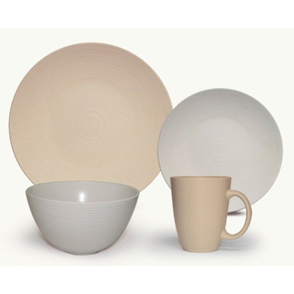 Set Vajilla 16 Piezas Cerámica Nordica