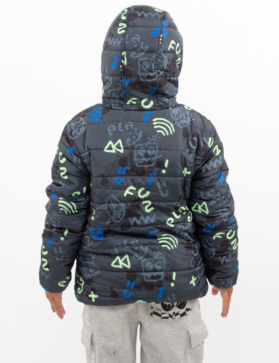 Parka con Gorro Niño Chess
