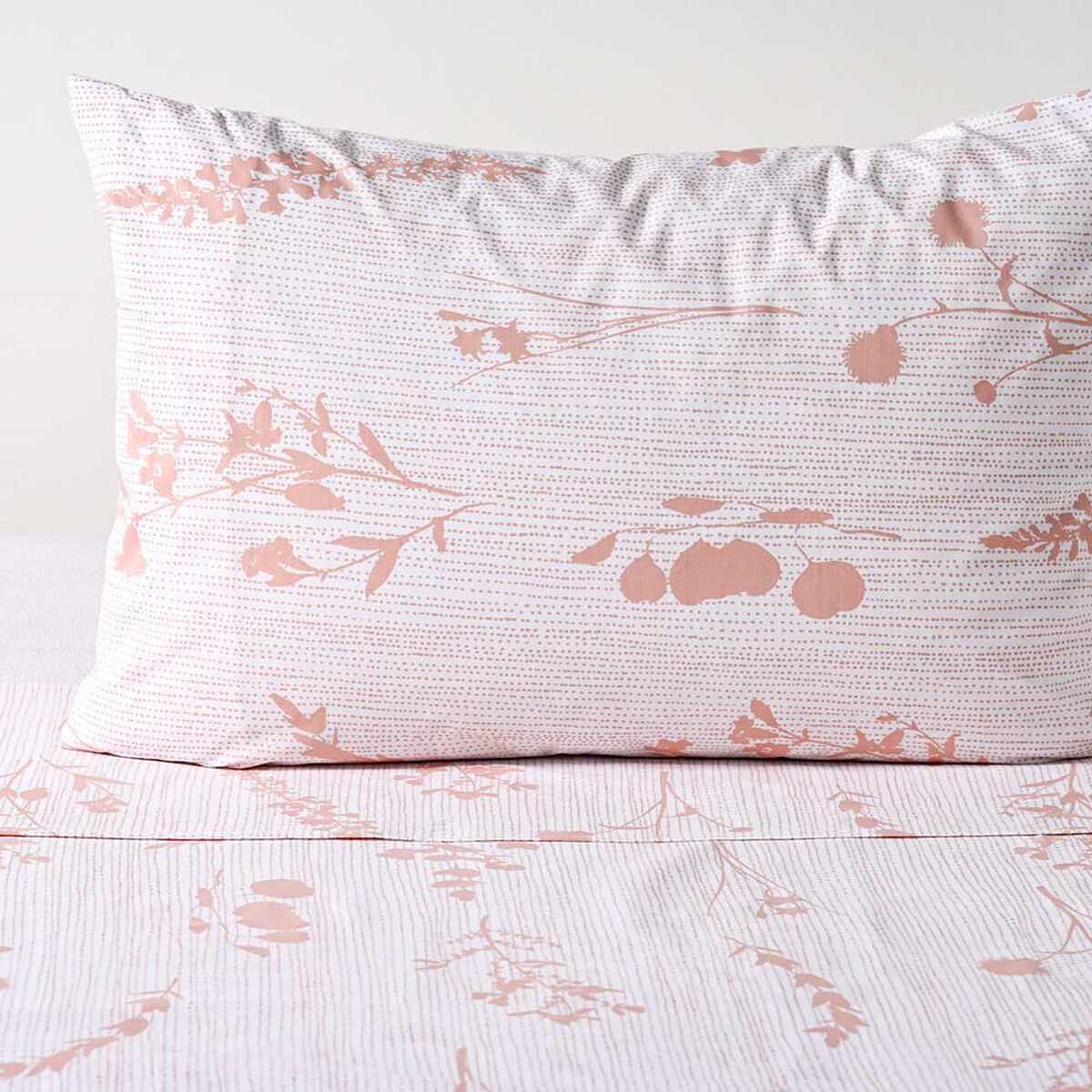 Juego de S&aacute;banas Estampado Elements & Co 200 Hilos 1,5 Plazas Cinnamon