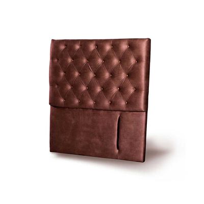 Imagen 2 del producto Respaldo Latam Home 1 Plaza Florencia Cuero Café Moro