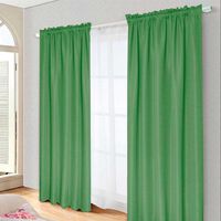 Combo Cortinas Doral Tabatha 220 x 140 cm Verde