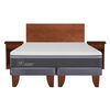 Cama Europea CIC Base Dividida 2 Plazas Ortopedic Advance + Respaldo + 2 Veladores New Villarrica