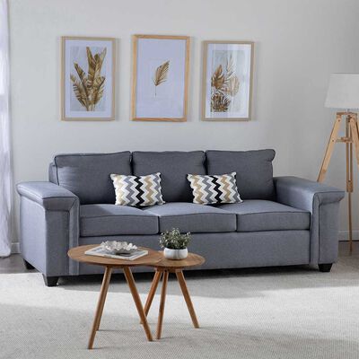 Imagen 1 del producto Sofá Mons Sicilia 3 Cuerpos Gris