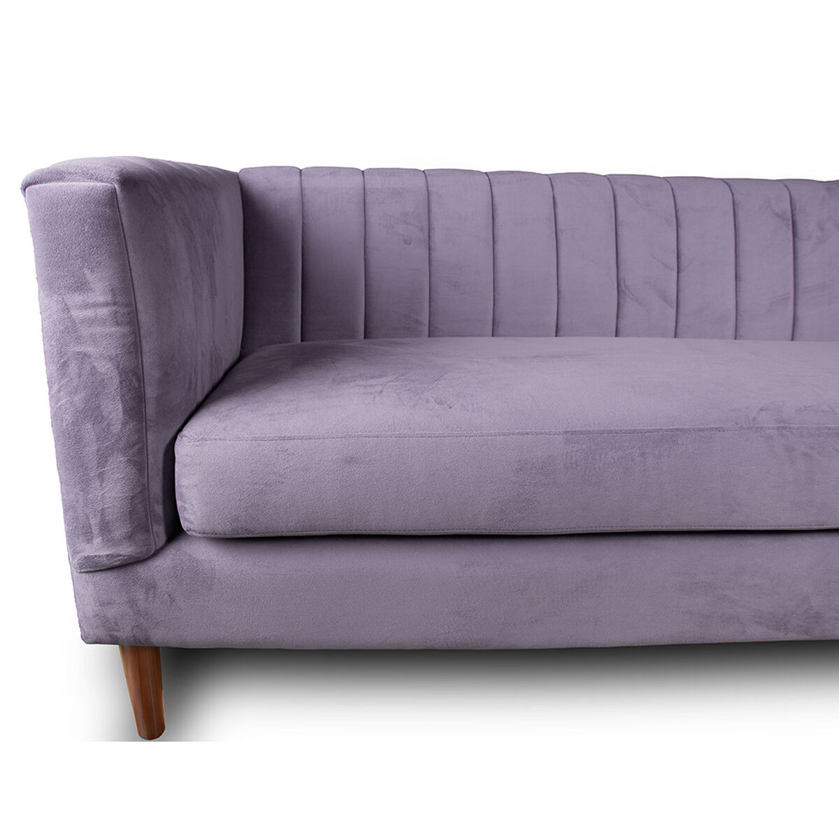 Sof&aacute; Tela Velvet Latam Home Sorrento 2 Cuerpos