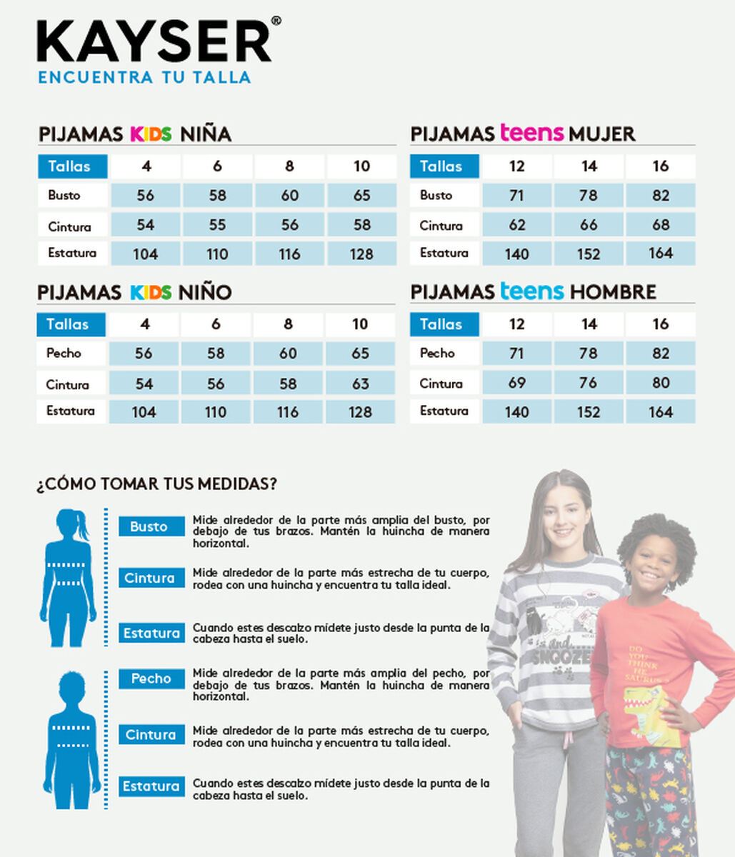 Pijama de Polar Niña Kayser