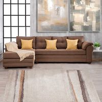 Sofá Seccional Muebles MPR Journey 3 Café