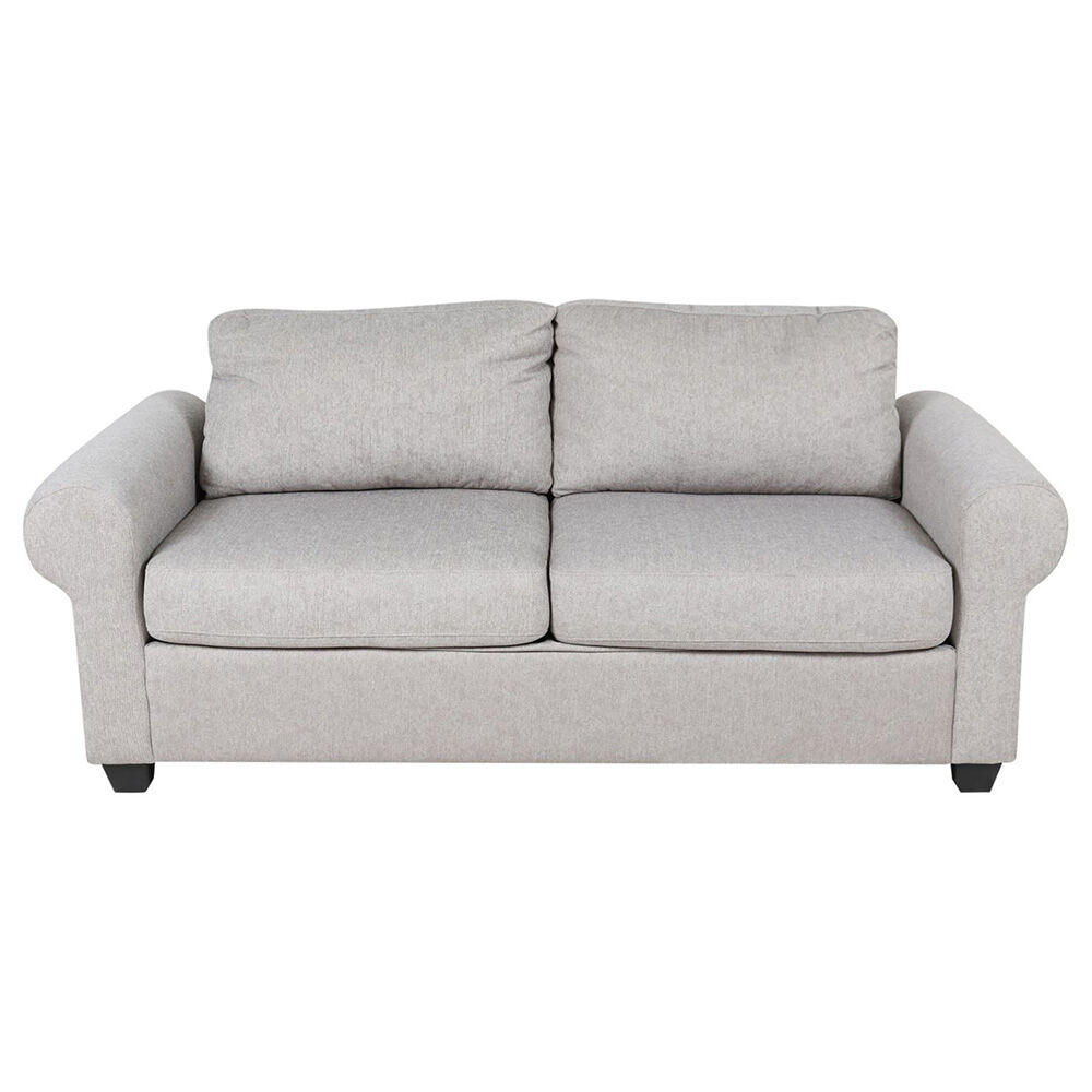Sofá Cama Tela Rosen Louise 3 Cuerpos Ceniza