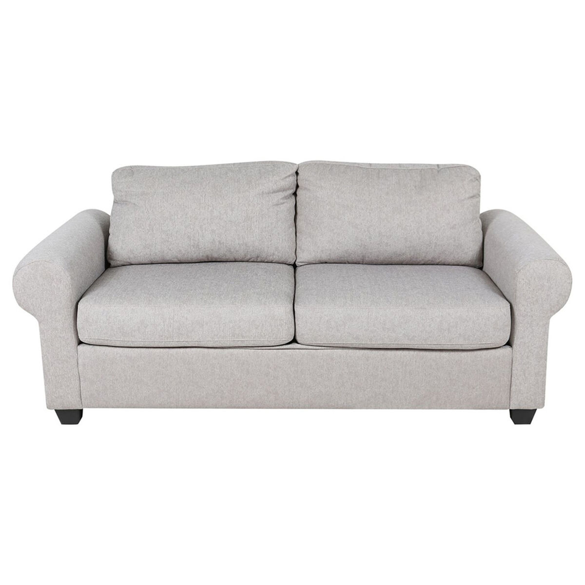 Sofá Cama Tela Rosen Louise 3 Cuerpos Ceniza
