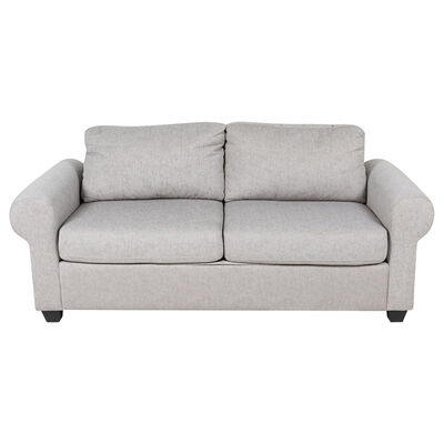 Sofá Cama Tela Rosen Louise 3 Cuerpos Ceniza