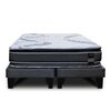 Cama Europea Sleepwell Base Dividida Súper King Dual Side