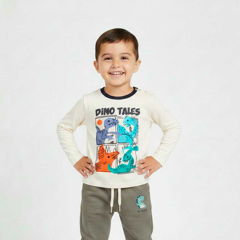 Polera Manga Larga de Algodón Bebé Chess Baby