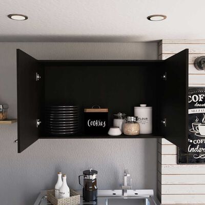 Imagen 2 del producto Mueble de Cocina Aéreo TuHome Manchester Wengue 2 Puertas