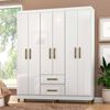 Cl&oacute;set Vekkahome Coimbra 6 Puertas 2 Cajones Blanco