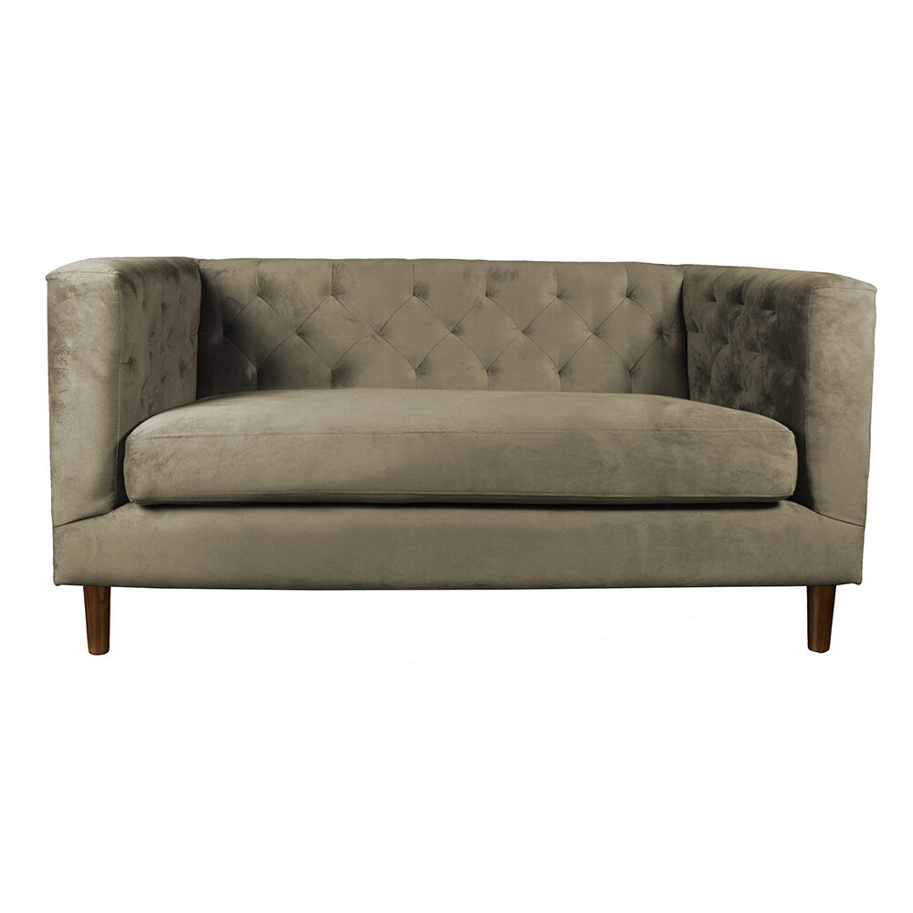 Sofá Tela Velvet Latam Home Brescia 2 Cuerpos