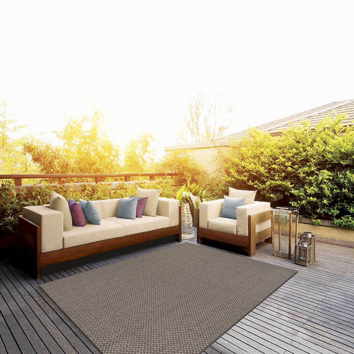 Alfombra Idetex Pattern Café 160 x 230 cm