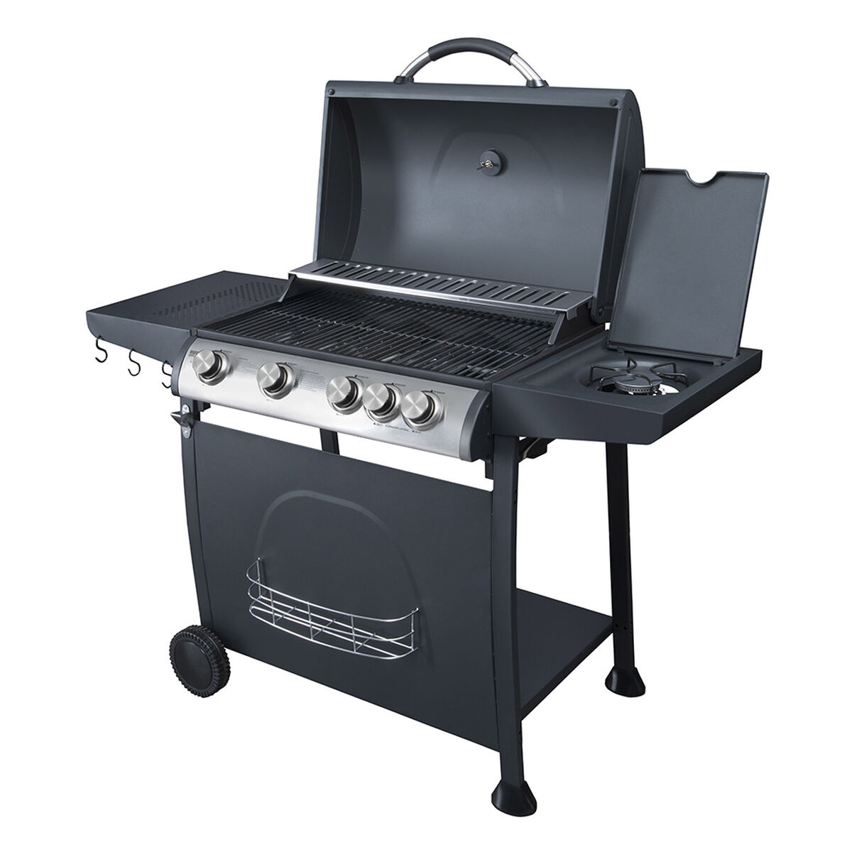 Parrilla a Gas BBQ Grill Indiana Negro