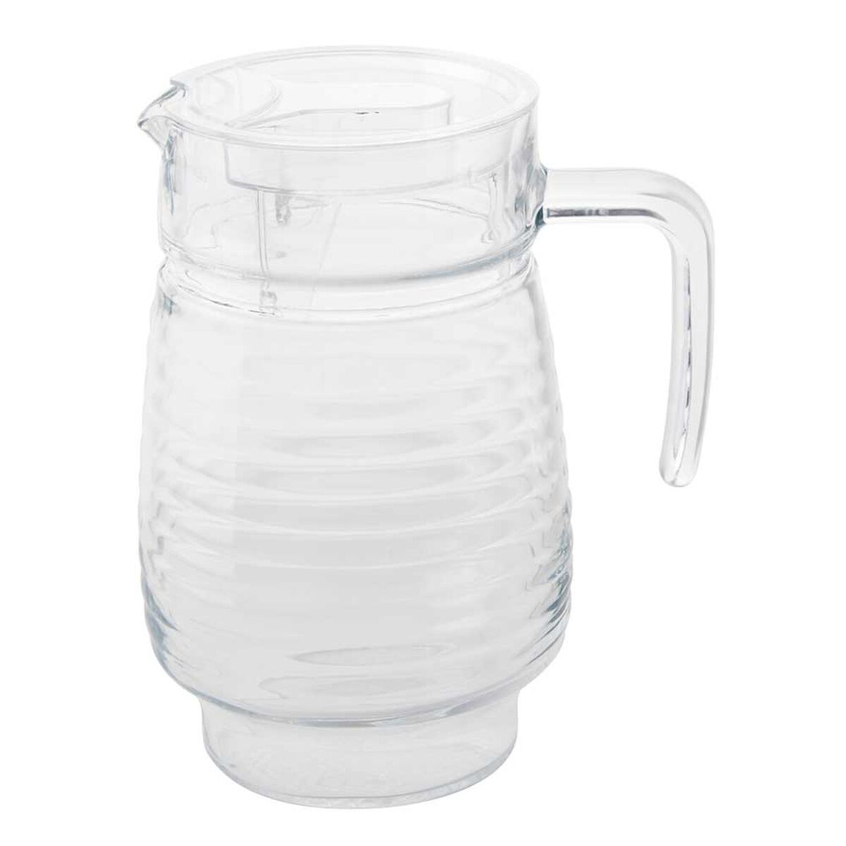 Jarra de Vidrio Fantuzzi 1,5 L + 4 vasos Tutto Per Tavola