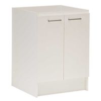 Mueble Base para Lavaplatos Mobikit Frutillar 2 Puertas Blanco