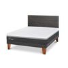 Cama Europea CIC 2 Plazas Ortopedic Advance + Respaldo Villarrica