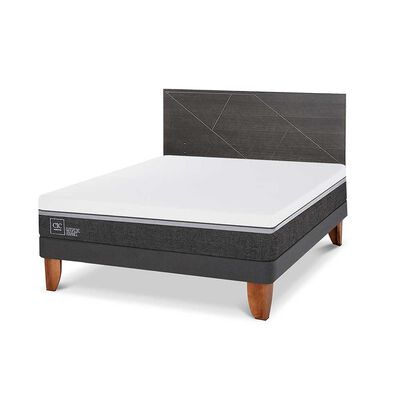 Imagen 2 del producto Cama Europea CIC 2 Plazas Ortopedic Advance + Respaldo Villarrica