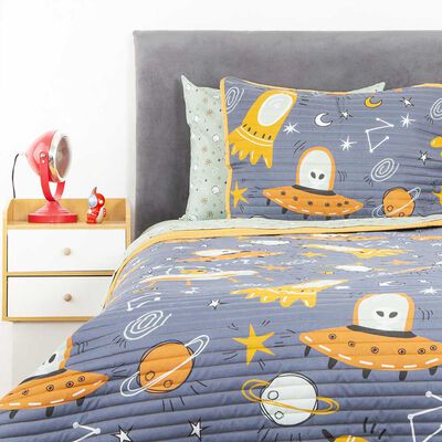 Set Quilt + Juego de S&aacute;banas Casanova Kids 1.5 Plazas