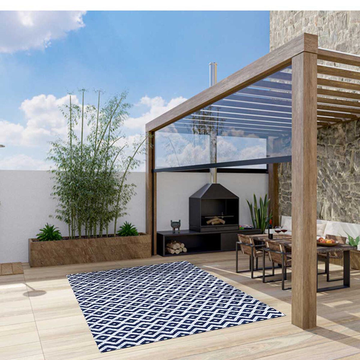Alfombra Davanti Blue Horizon 152 x213 Blue Horizon