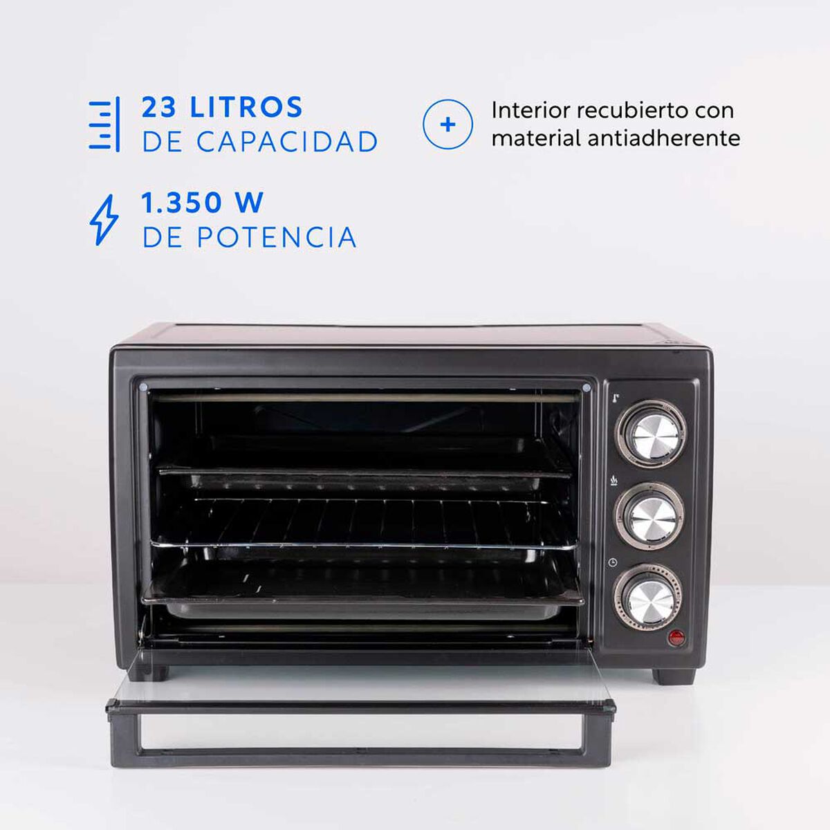 Horno Eléctrico Easyways Oven Master 23 lts.