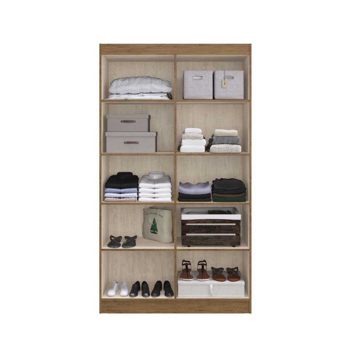 Closet Amuv Closet repisas Blanco