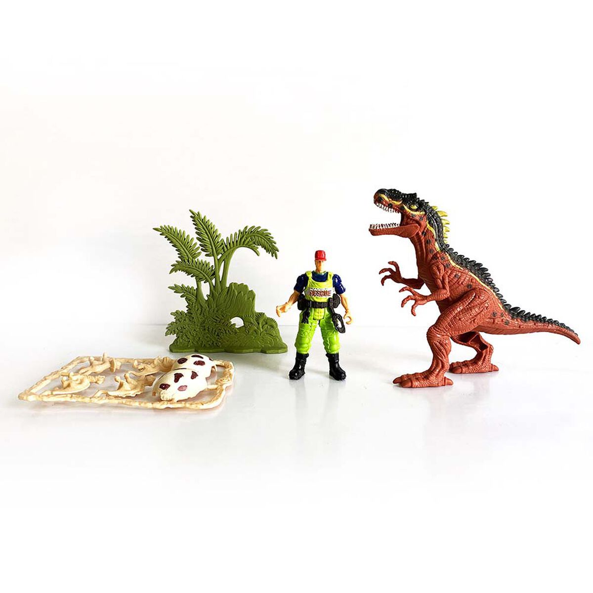 Set Figura Dino State Rugidos Salvajes Dise&ntilde;os Surtidos Dino State