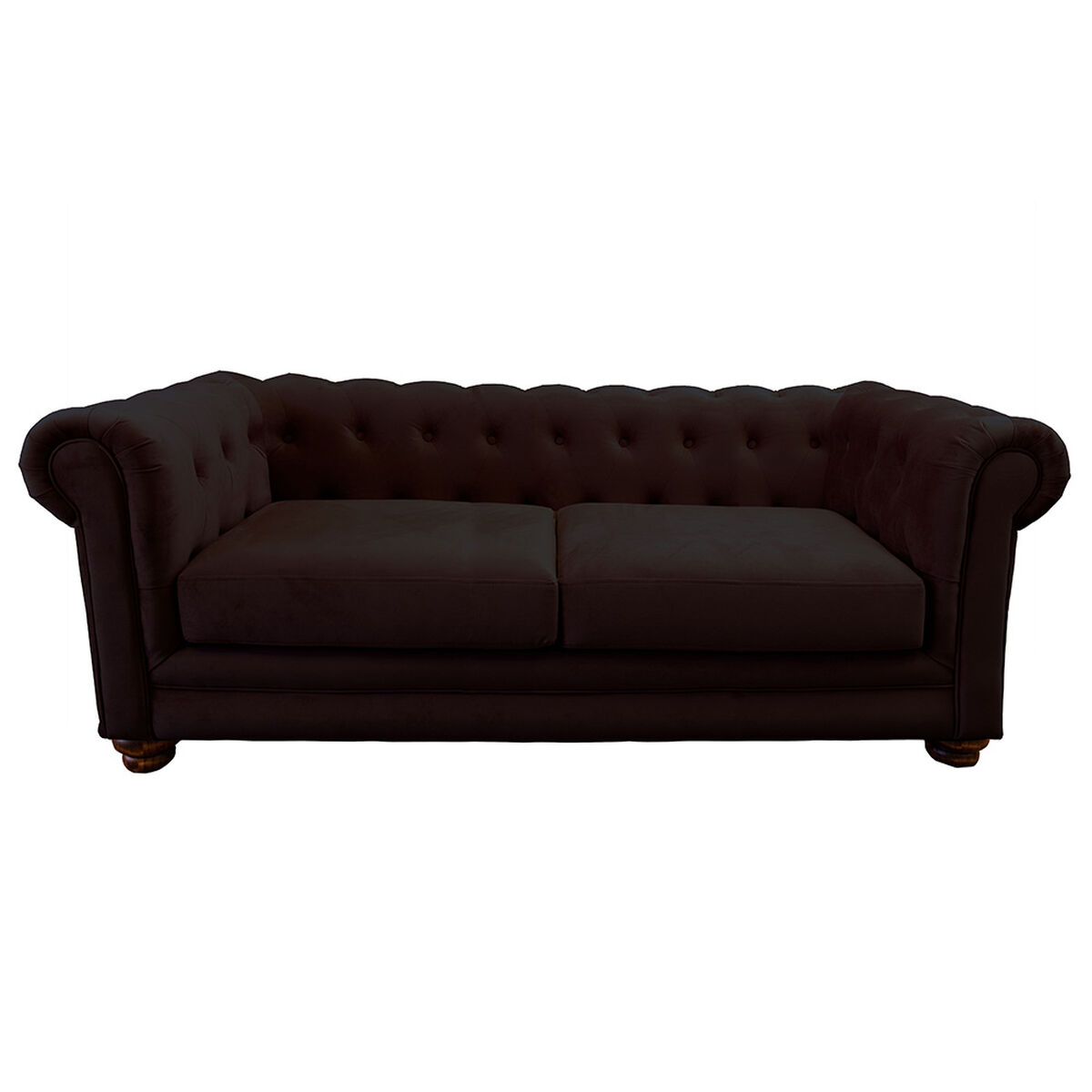 Sof&aacute; Latam Home Florencia 3 Cuerpos Chocolate