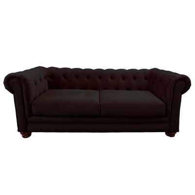 Sofá Latam Home Florencia 3 Cuerpos Chocolate