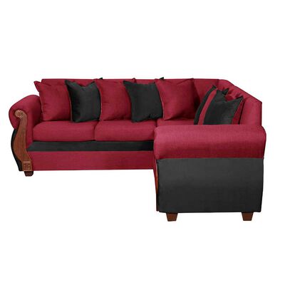 Imagen 2 del producto Sofá Seccional Diseño A&M Home Madison Derecho 5 Cuerpos Burdeo
