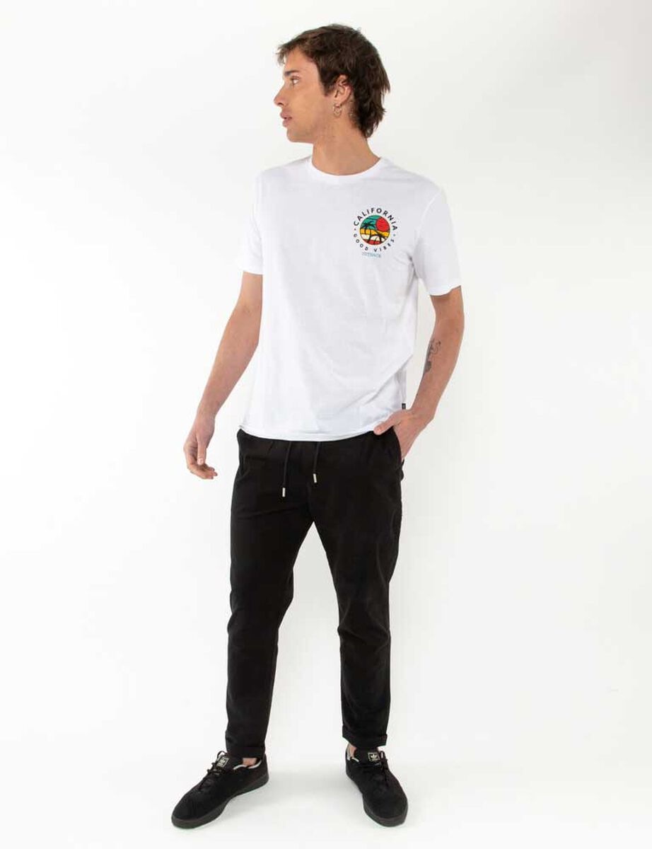 Polera Con Estampado Manga Corta Hombre Cutback