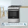 Cocina a Gas Mabe CMC5110AX1 4 Quemadores
