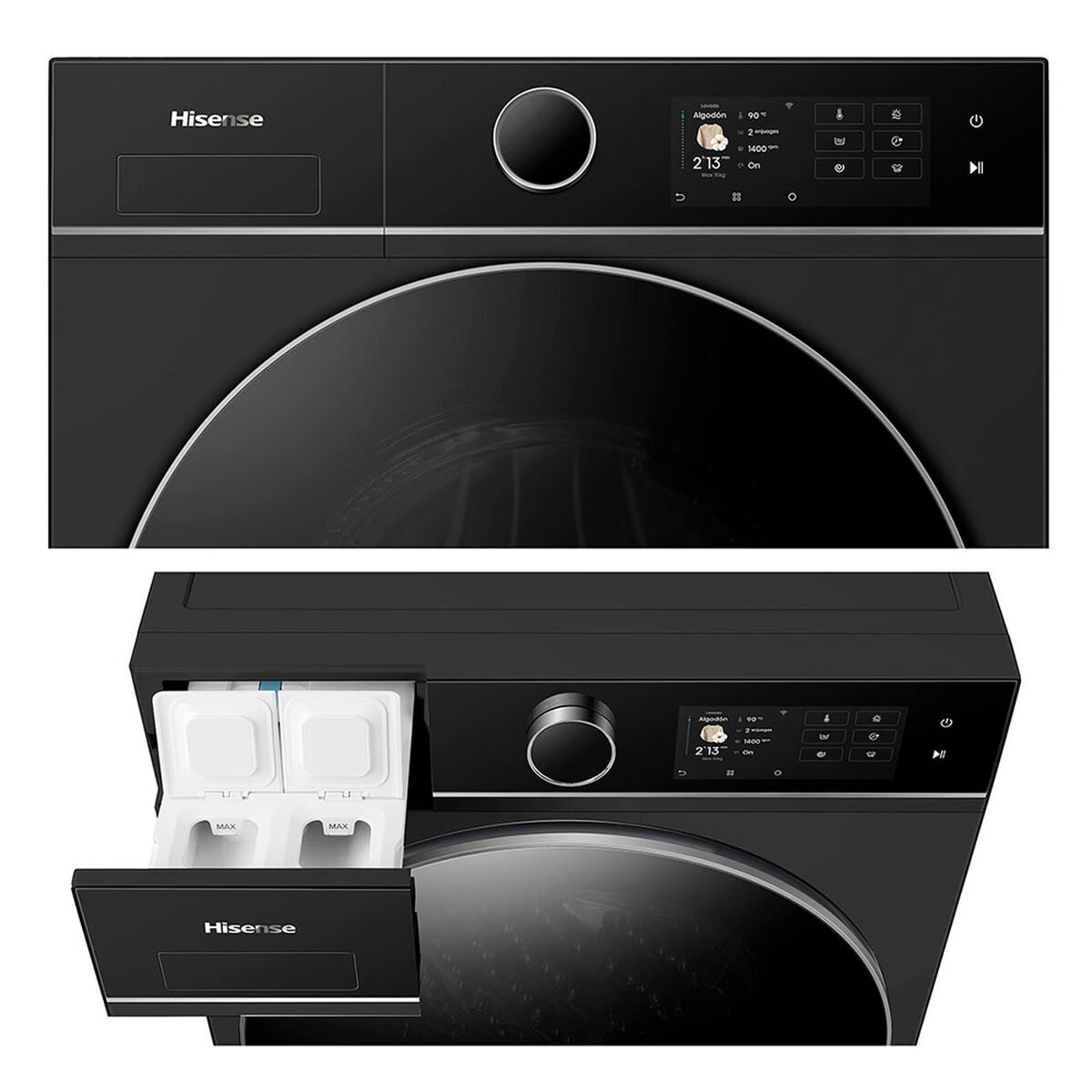 Lavadora Secadora Hisense WD5I1545BB 15/10Kg
