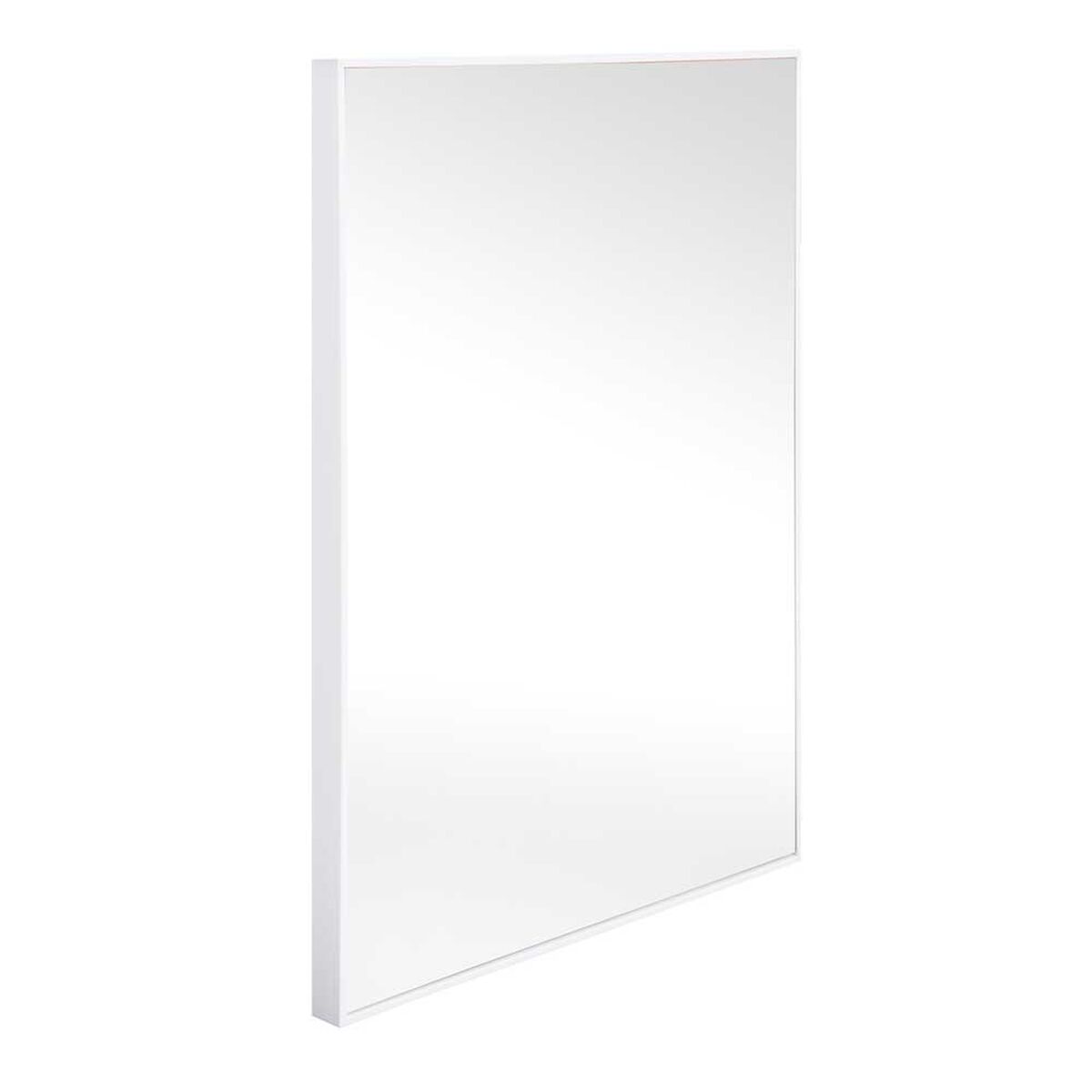 Espejo Marco Aluminio Vgo para Colgar Rectangular 50 x 40 cm Blanco